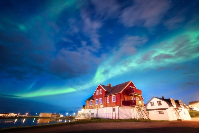 Aurore boréale, Andenes